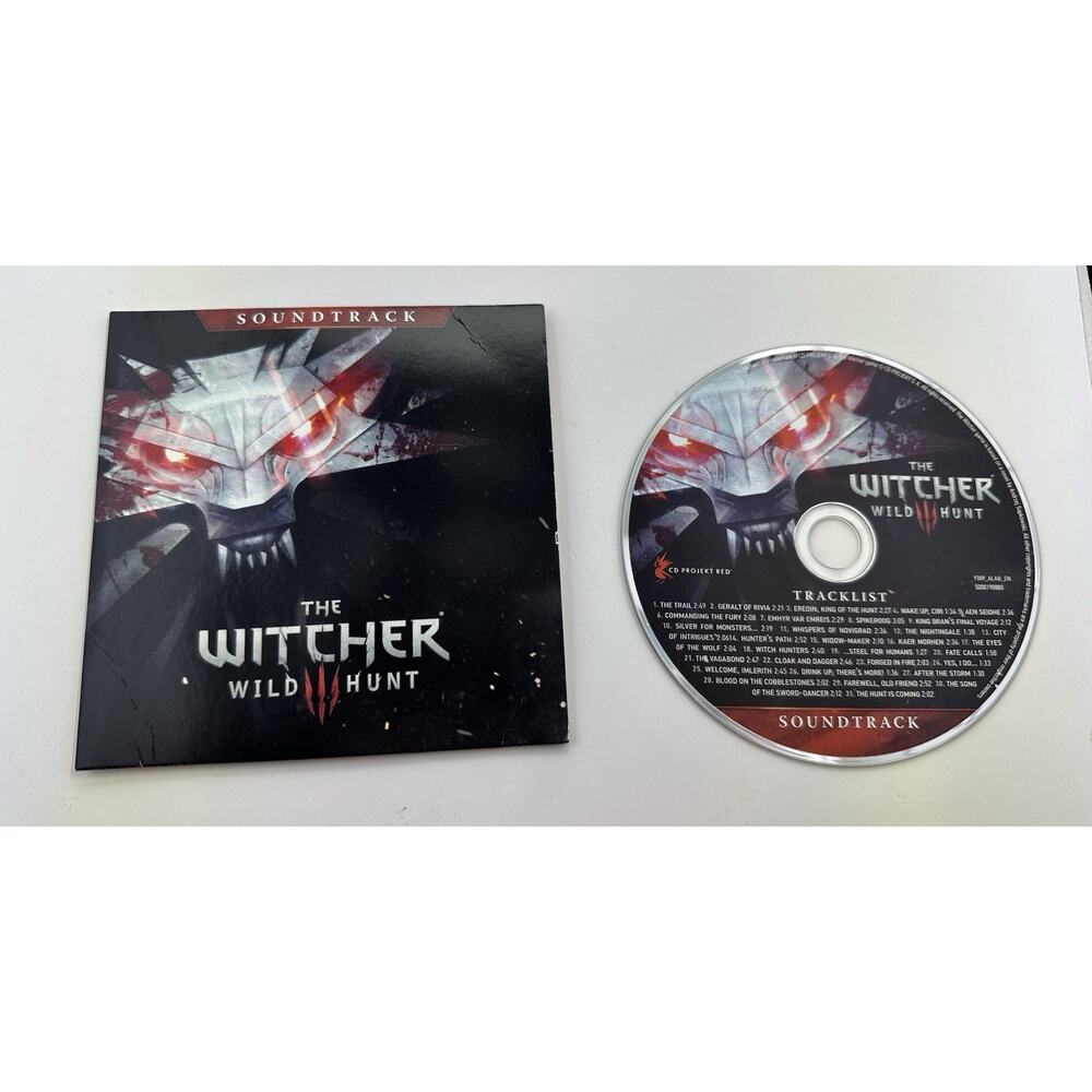 The Witcher 3 III Wild Hunt Rare OST CD Soundtrack PS4 Xbox One